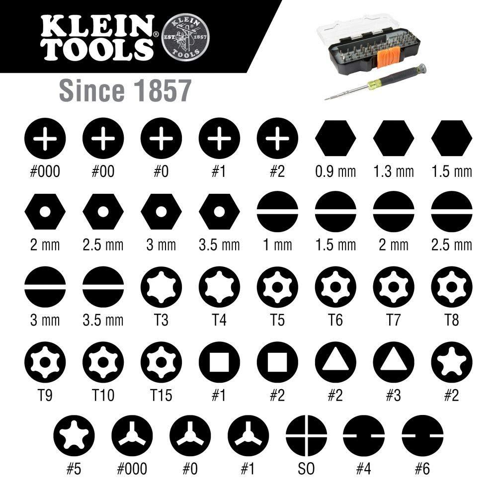 Klein Tools 32717 Desarmador mutipuntas 39 en 1