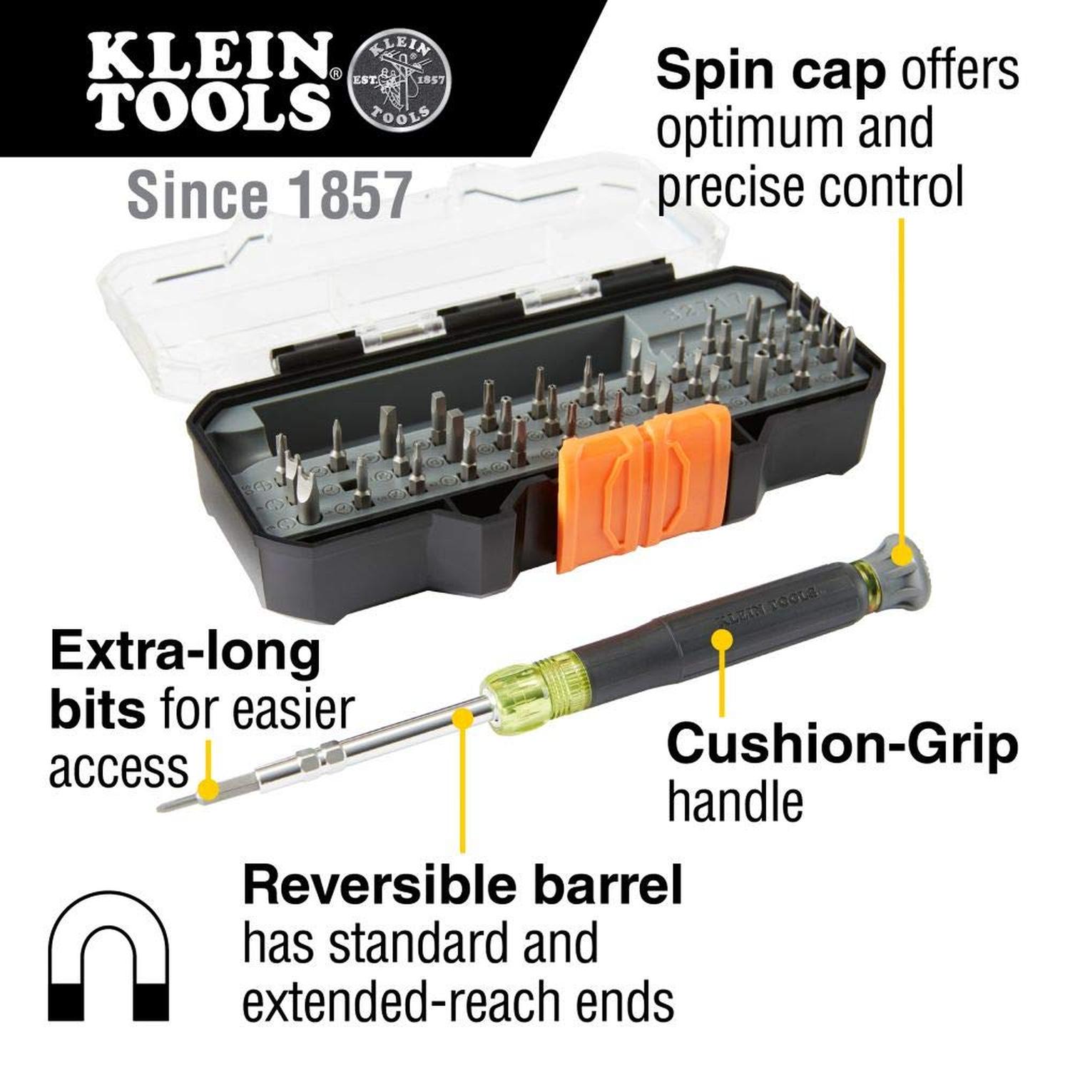 Klein Tools 32717 Desarmador mutipuntas 39 en 1