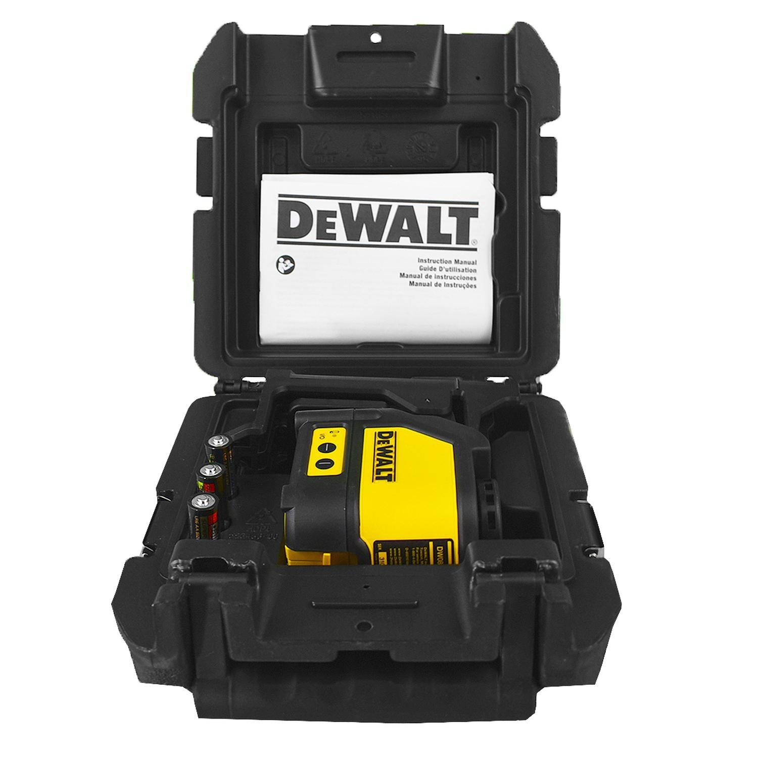 DEWALT DW088CG Nivel Láser Lineas Verdes Horizontal y Vertical