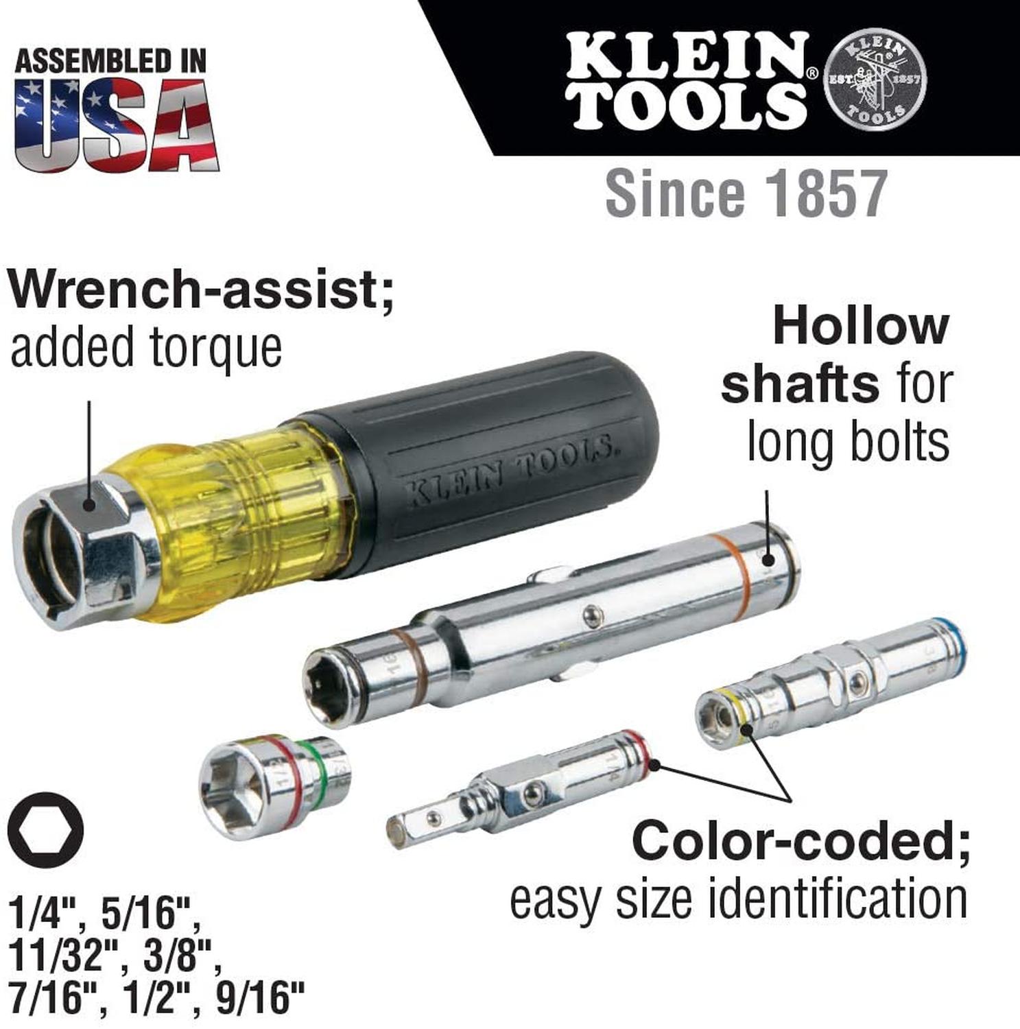 Klein Tools 32807MAG Desarmador 7 en 1 de caja